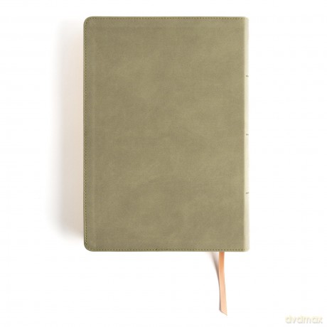 KJV Super Giant Print Reference Bible, Sage SuedeSoft LeatherTouch, Indexed [KSIĄŻKA]