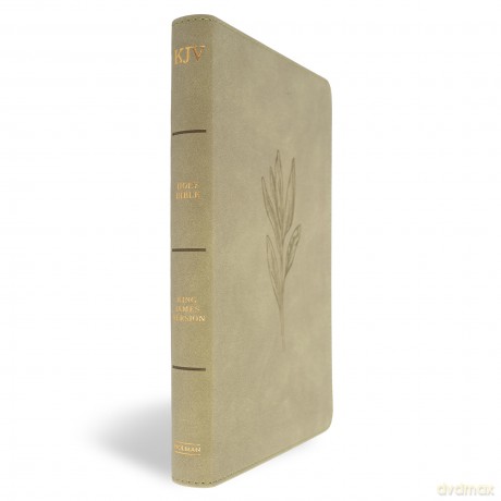 KJV Thinline Bible, Sage SuedeSoft LeatherTouch [KSIĄŻKA]