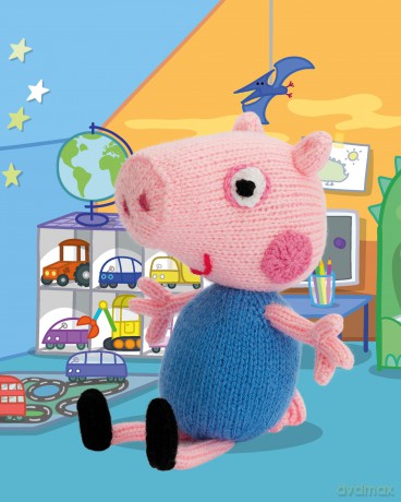 Knitting Peppa Pig: Over 20 adorable knitted toy patterns for hours of fun! - Cilla Webb [KSIĄŻKA]