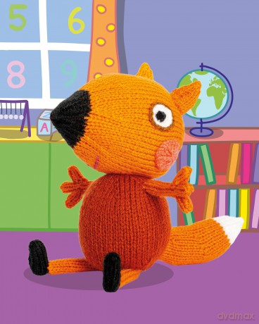 Knitting Peppa Pig: Over 20 adorable knitted toy patterns for hours of fun! - Cilla Webb [KSIĄŻKA]