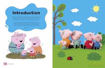 Knitting Peppa Pig: Over 20 adorable knitted toy patterns for hours of fun! - Cilla Webb [KSIĄŻKA]