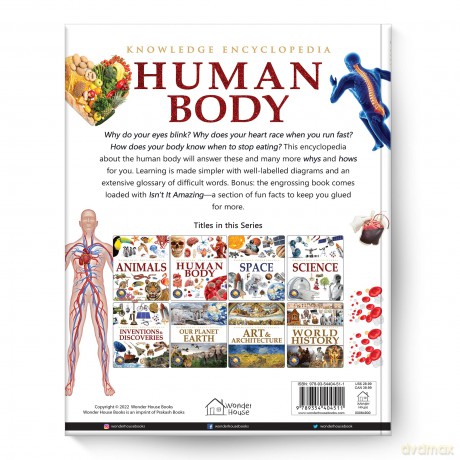 Knowledge Encyclopedia - Human Body - Wonder House Books [KSIĄŻKA]