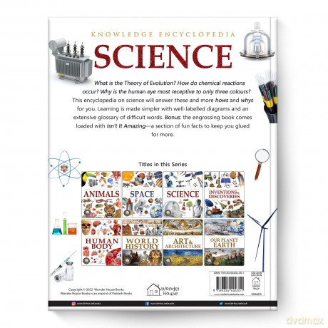 Knowledge Encyclopedia - Science: Deluxe Edition - Wonder House Books [KSIĄŻKA]