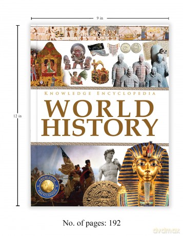 Knowledge Encyclopedia - World History: Deluxe Edition - Wonder House Books [KSIĄŻKA]