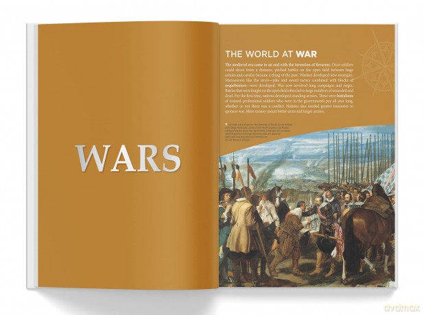 Knowledge Encyclopedia - World History: Deluxe Edition - Wonder House Books [KSIĄŻKA]