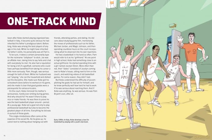 Kobe Bryant: The Life of a Basketball Legend for Kids - Tyler Blue [KSIĄŻKA]