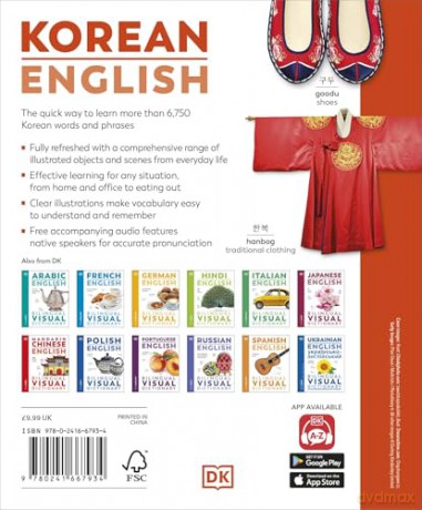 Korean English Bilingual Visual Dictionary - DK [KSIĄŻKA]