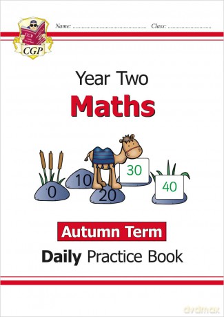 KS1 Maths Year 2 Daily Practice Book: Autumn Term - CGP Books [KSIĄŻKA]