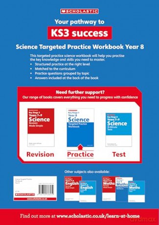 KS3 Year 8 Science Targeted Practice Workbook - Vicky Fee [KSIĄŻKA]