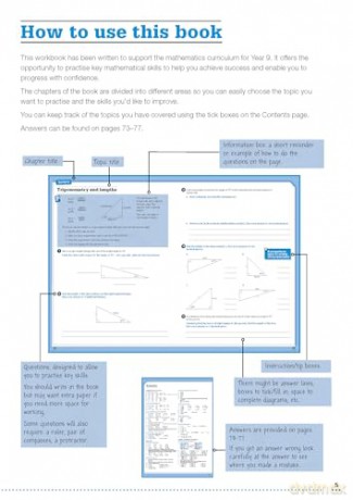 KS3 Year 9 Maths Targeted Practice Workbook - Steve Doyle [KSIĄŻKA]