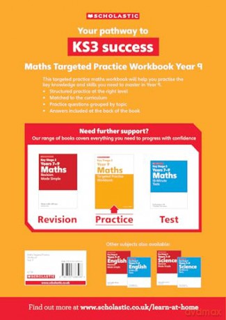 KS3 Year 9 Maths Targeted Practice Workbook - Steve Doyle [KSIĄŻKA]