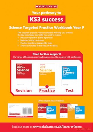 KS3 Year 9 Science Targeted Practice Workbook - Vicky Fee [KSIĄŻKA]