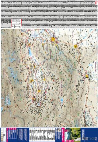 Kyrgyzstan Map 1:700,000 scale - Reise Know How [KSIĄŻKA]