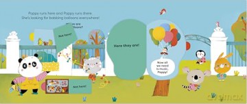 Ladybird Lane: Poppy's Party: A lift-the-flap storybook - Nora Dare [KSIĄŻKA]