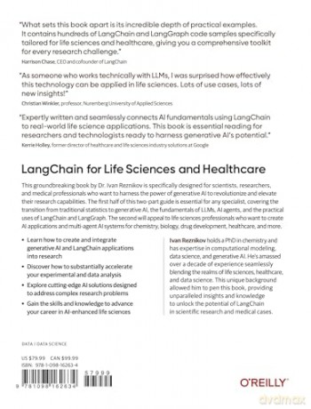 Langchain for Life Science and Healthcare: Innovation Through LLMs and Generative AI Agents - Ivan Reznikov [KSIĄŻKA]