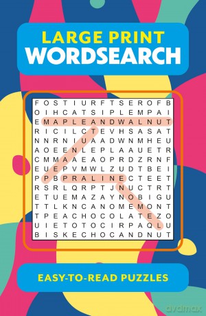 Large Print Wordsearch - Eric Saunders [KSIĄŻKA]