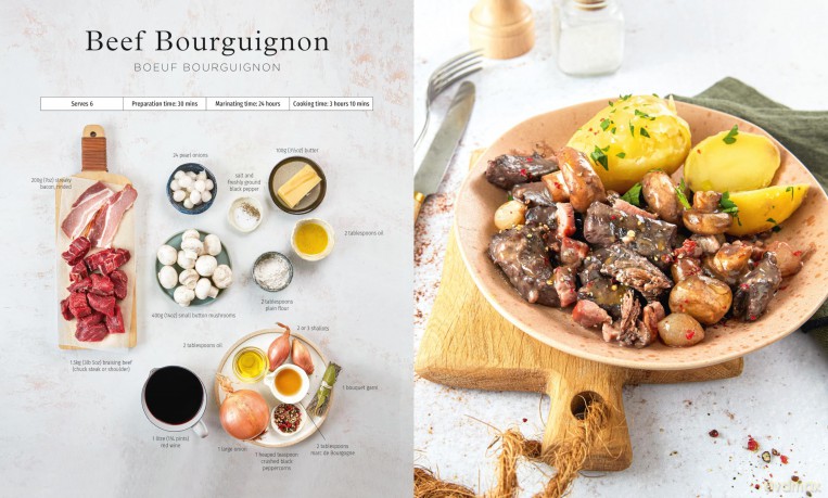 Larousse French Cooking: The definitive collection of classic recipes from the French home kitchen - Editions Larousse [KSIĄŻKA]
