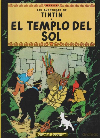 Las aventuras de Tintin: El templo del Sol - Herge [KOMIKS]
