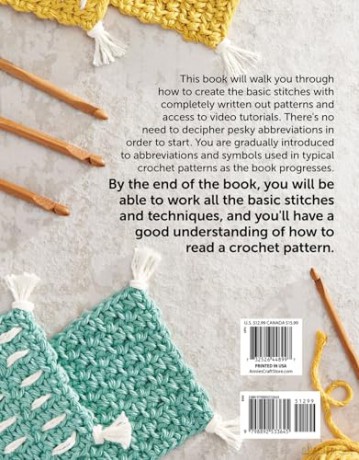Learn to Crochet: A Beginner's Guide: 13 projects with step-by-step instructions without abbreviations - Bendy Carter [KSIĄŻKA]