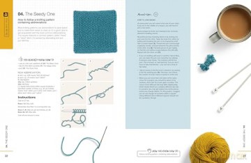 Learn to Knit in 50 Squares: A 2-in-1 knitting course and blanket pattern - Anna Pantelous [KSIĄŻKA]