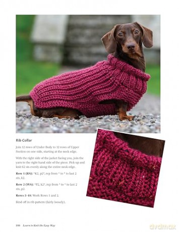 Learn to Knit the Easy Way: Chunky Yarns, Big Needles, 16 Fabulous Projects - Val Pierce [KSIĄŻKA]