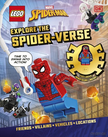 LEGO Marvel Spider-Man Explore the Spider-Verse: With Exclusive LEGO Spider-Man Minifigure - DK [KSIĄŻKA]