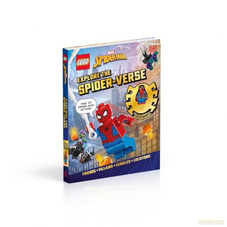 LEGO Marvel Spider-Man Explore the Spider-Verse: With Exclusive LEGO Spider-Man Minifigure - DK [KSIĄŻKA]