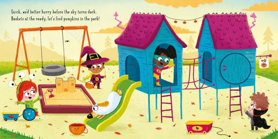 Let's Find Pumpkins!: With Lift-the-Flap Surprises - Evie Day [KSIĄŻKA]