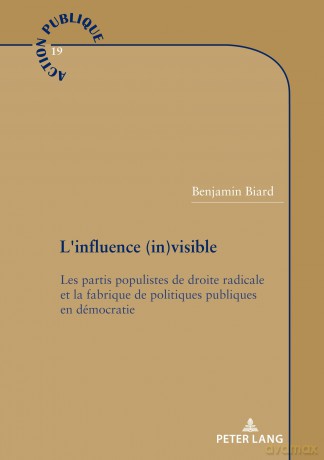 L'influence - Benjamin Biard [KSIĄŻKA]