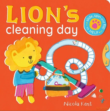 Lion's Cleaning Day - Nicola Kent [KSIĄŻKA]