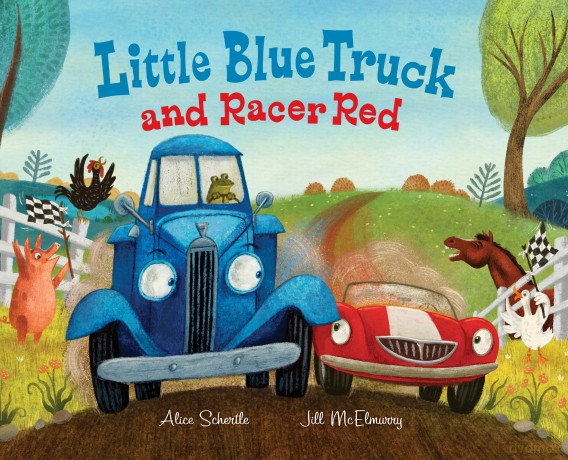 Little Blue Truck and Racer Red - Alice Schertle [KSIĄŻKA]