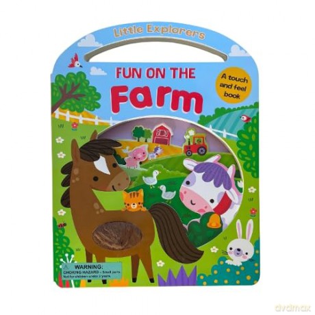 Little Explorers - Fun on the Farm - Holly Morris [KSIĄŻKA]