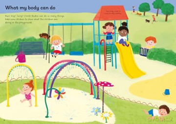 Little First Stickers My Body - Caroline Young [KSIĄŻKA]