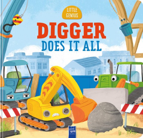 Little Genius: Digger does it all - Yoyo Books [KSIĄŻKA]