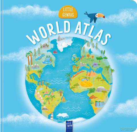 Little Genius: World Atlas - Yoyo Books [KSIĄŻKA]