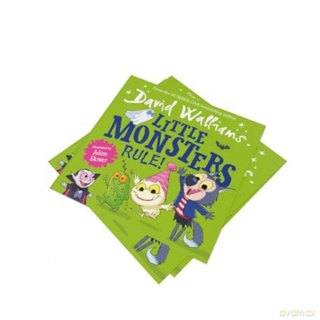 Little Monsters Rule!: A new funny feel-good picture book for Halloween - great for kids aged 3+ - David Walliams [KSIĄŻKA]