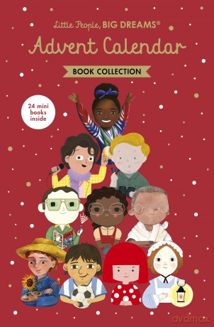 Little People, BIG DREAMS: Kalendarz Adwentowy Book Collection: 2025 Edition - Maria Isabel Sanchez Vegara [KALENDARZ]