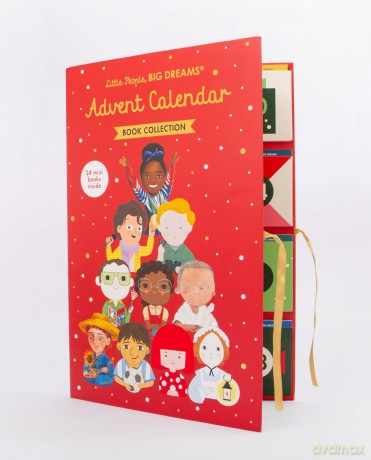 Little People, BIG DREAMS: Kalendarz Adwentowy Book Collection: 2025 Edition - Maria Isabel Sanchez Vegara [KALENDARZ]