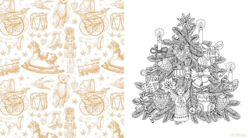 Little Toy Shop Coloring Book - Editors of Chartwell Books [KSIĄŻKA]
