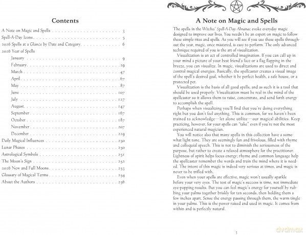 Llewellyn's 2026 Witches' Spell-A-Day Almanac - Llewellyn [KSIĄŻKA]