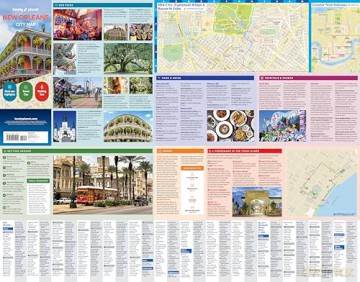 Lonely Planet New Orleans City Map - Lonely Planet [KSIĄŻKA]
