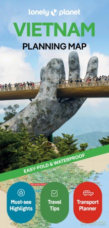 Lonely Planet Vietnam Planning Map - Lonely Planet [KSIĄŻKA]