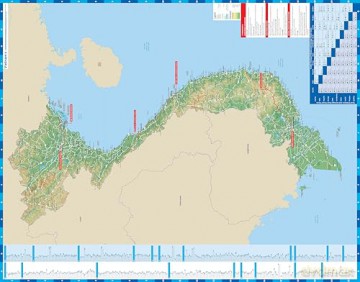 Lonely Planet Vietnam Planning Map - Lonely Planet [KSIĄŻKA]