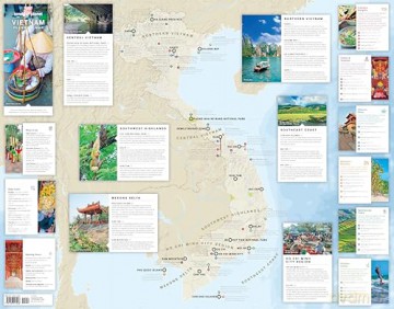 Lonely Planet Vietnam Planning Map - Lonely Planet [KSIĄŻKA]