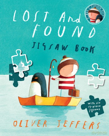 Lost and Found Jigsaw Book: A fun puzzle book, including the much-loved children's classic. The perfect gift for kids! - Oliver Jeffers [KSIĄŻKA]
