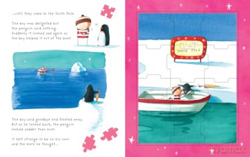 Lost and Found Jigsaw Book: A fun puzzle book, including the much-loved children's classic. The perfect gift for kids! - Oliver Jeffers [KSIĄŻKA]