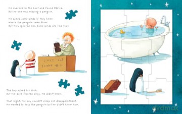 Lost and Found Jigsaw Book: A fun puzzle book, including the much-loved children's classic. The perfect gift for kids! - Oliver Jeffers [KSIĄŻKA]