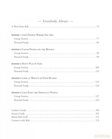 Love Does/Everybody Always 2-in-1 Bible Study Guide plus Streaming Video: Discover a Secretly Incredible Life and Become Love in a World Full of Difficult People - Bob Goff [KSIĄŻKA]