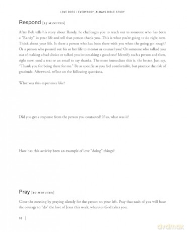 Love Does/Everybody Always 2-in-1 Bible Study Guide plus Streaming Video: Discover a Secretly Incredible Life and Become Love in a World Full of Difficult People - Bob Goff [KSIĄŻKA]
