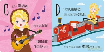 Lullaby Legends: ABC of Dolly Parton: A Rhyming Lullaby - Susie Linn [KSIĄŻKA]